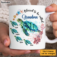 Personalized Grandma Turtle Mug 25106 thumb 1