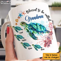 Personalized Grandma Turtle Mug 25106 thumb 1