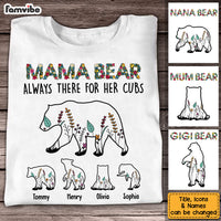 Personalized Gift For Mom Mama Bear Wildflowers Shirt - Hoodie - Sweatshirt 25109 thumb 1