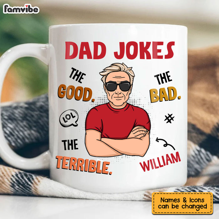 Personalized Gift Dad Jokes Mug 25113 1