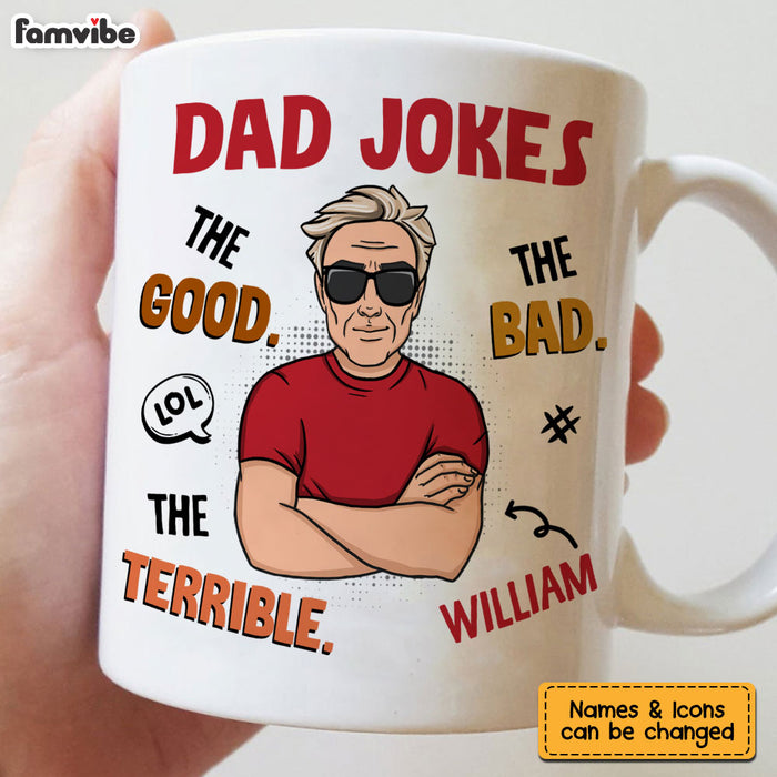 Personalized Gift Dad Jokes Mug 25113 1