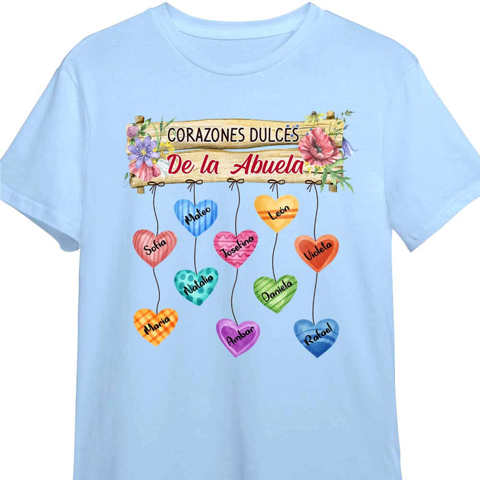 Personalized Gift Grandma Abuela Spanish Shirt - Hoodie - Sweatshirt 25116 1