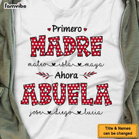Personalized Abuela Spanish Polka Dot Shirt - Hoodie - Sweatshirt 25124 thumb 1