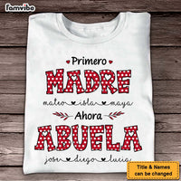 Personalized Abuela Spanish Polka Dot Shirt - Hoodie - Sweatshirt 25124 thumb 1