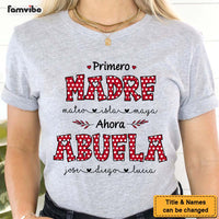 Personalized Abuela Spanish Polka Dot Shirt - Hoodie - Sweatshirt 25124 thumb 1