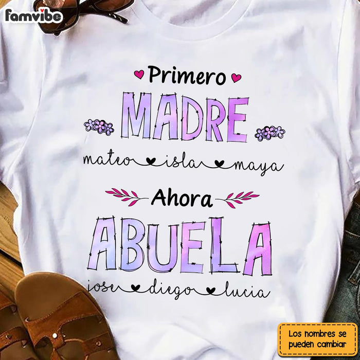 Personalized Abuela Spanish Hologram Shirt - Hoodie - Sweatshirt 25129 1