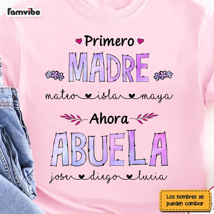Personalized Abuela Spanish Hologram Shirt - Hoodie - Sweatshirt 25129 1