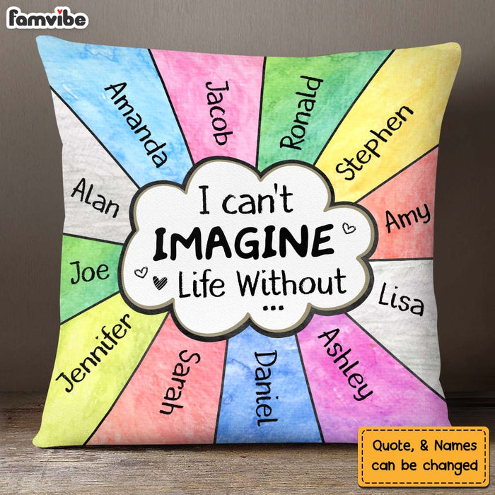 Personalized Gift I Can't Imagine Life Without Pillow 25142 1