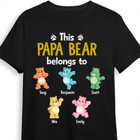 Personalized Gift For Grandpa Papa Bear Shirt - Hoodie - Sweatshirt 25151 thumb 1