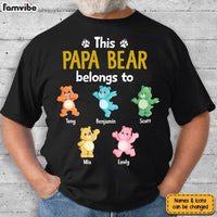Personalized Gift For Grandpa Papa Bear Shirt - Hoodie - Sweatshirt 25151 thumb 1