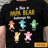 Personalized Gift For Grandpa Papa Bear Shirt - Hoodie - Sweatshirt 25151 thumb 1