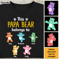 Personalized Gift For Grandpa Papa Bear Shirt - Hoodie - Sweatshirt 25151 thumb 1
