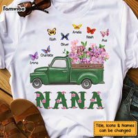 Personalized Gift For Grandma Nana Truck And Flowers Shirt - Hoodie - Sweatshirt 25155 thumb 1