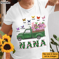 Personalized Gift For Grandma Nana Truck And Flowers Shirt - Hoodie - Sweatshirt 25155 thumb 1