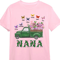 Personalized Gift For Grandma Nana Truck And Flowers Shirt - Hoodie - Sweatshirt 25155 thumb 1