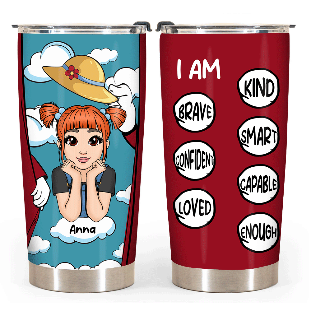 Personalized Gift For Your Daughter Granddaughter Steel Tumbler 25163 Primary Mockup
