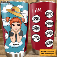 Personalized Gift For Your Daughter Granddaughter Steel Tumbler 25163 thumb 1