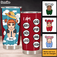 Personalized Gift For Your Daughter Granddaughter Steel Tumbler 25163 thumb 1