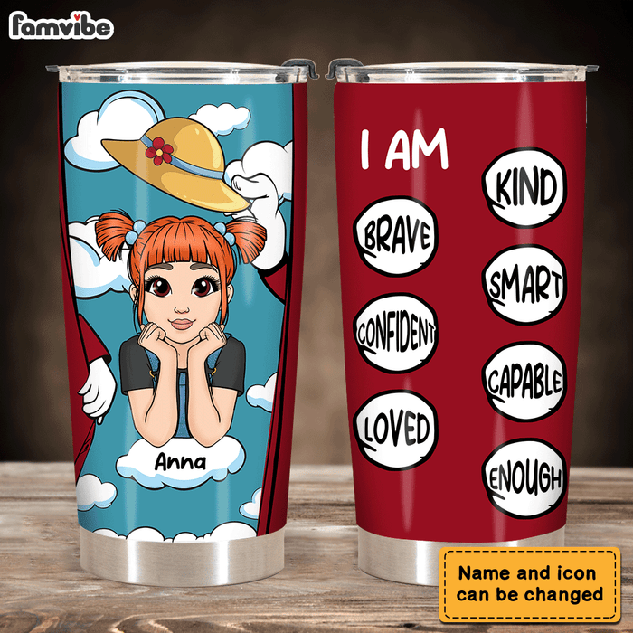 Personalized Gift For Your Daughter Granddaughter Steel Tumbler 25163 1