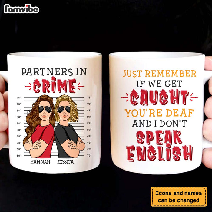 Personalized Gift For Friends Partner In Crime Mug 25167 1