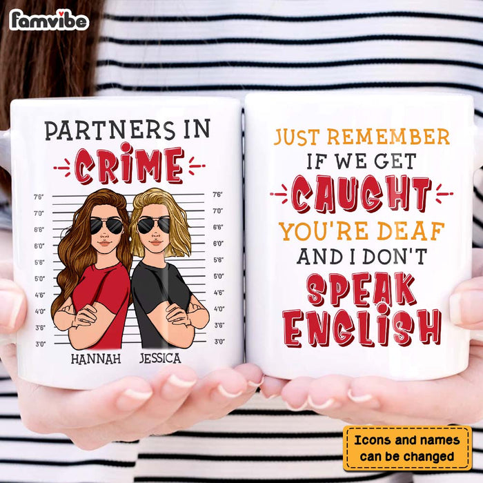 Personalized Gift For Friends Partner In Crime Mug 25167 1