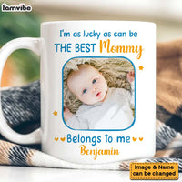 Personalized  I'm As Lucky As Can Be Photo Mug 25173 thumb 1