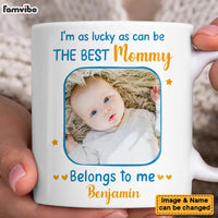 Personalized  I'm As Lucky As Can Be Photo Mug 25173 thumb 1
