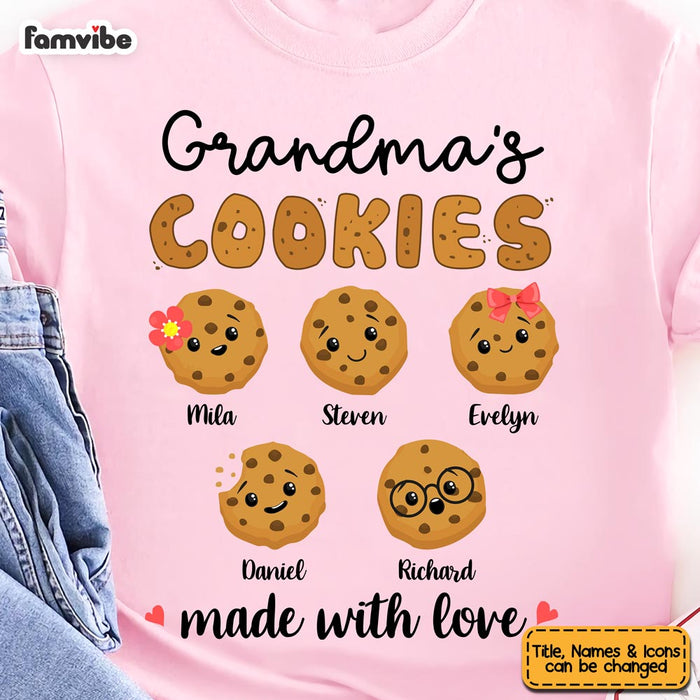Personalized Grandma's Cookies Shirt - Hoodie - Sweatshirt 25174 1