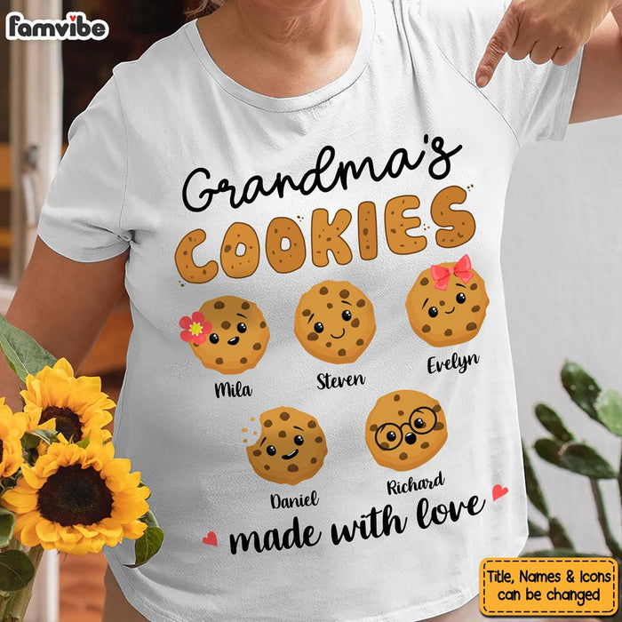 Personalized Grandma's Cookies Shirt - Hoodie - Sweatshirt 25174 1