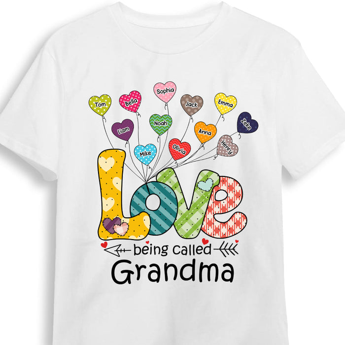 Personalized Love Being Called Grandma Shirt - Hoodie - Sweatshirt 25177 1