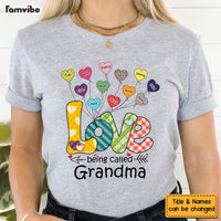 Personalized Love Being Called Grandma Shirt - Hoodie - Sweatshirt 25177 thumb 1
