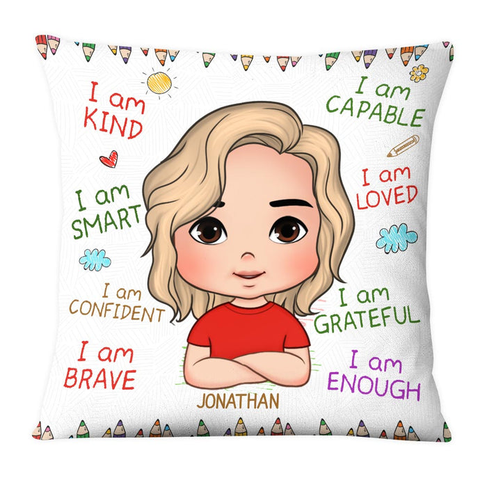 Personalized Gift For Grandson I Am Kind Pillow 25178 1