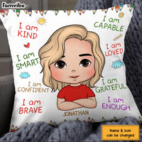 Personalized Gift For Grandson I Am Kind Pillow 25178 thumb 1