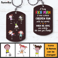 Personalized Gift A Truly Rich Dad Aluminum Keychain 25182 thumb 1