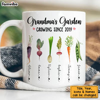 Personalized Grandma's Garden Mug 25185 thumb 1