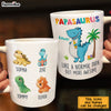 Personalized Gift For Papasaurus More Awesome Mug 25188 1