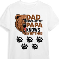 Personalized Gift For Grandpa Papa Knows Everything Shirt - Hoodie - Sweatshirt 25191 thumb 1