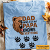 Personalized Gift For Grandpa Papa Knows Everything Shirt - Hoodie - Sweatshirt 25191 1