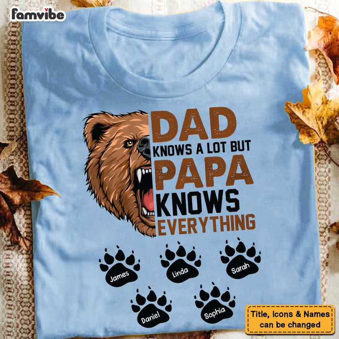 Dads Know A Lot - Grandpas Know Everything - Custom Engraved