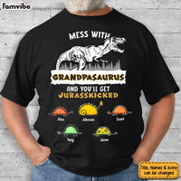 Personalized Funny Grandpa Grandpasaurus Get Jurasskicked Shirt - Hoodie - Sweatshirt 25192 thumb 1