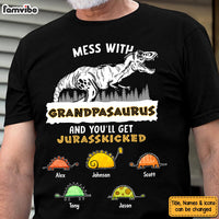 Personalized Funny Grandpa Grandpasaurus Get Jurasskicked Shirt - Hoodie - Sweatshirt 25192 thumb 1