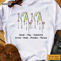 Personalized Gift For Grandma Dangle Letters Shirt - Hoodie - Sweatshirt 25199 thumb 1
