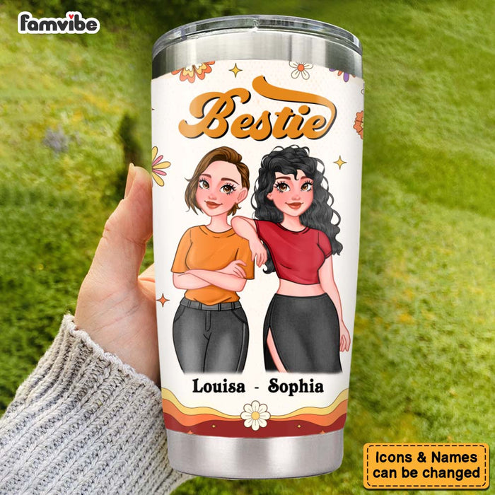 Personalized Gift For Friends Apparently We're Trouble Steel Tumbler 25207 1