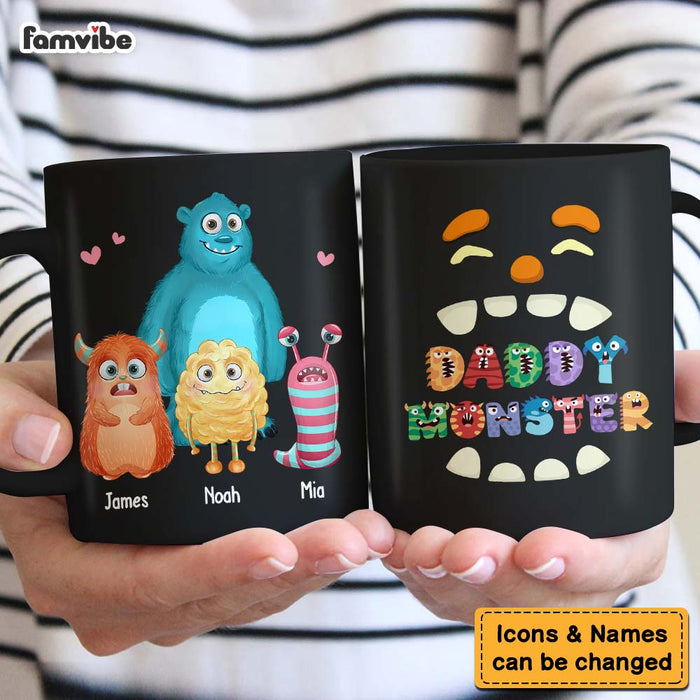 Personalized Daddy Monster Mug 25208 1