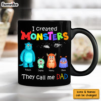 Personalized Dad I Created Monsters Mug 25229 thumb 1