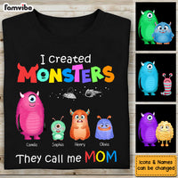 Personalized Mom I Created Monsters Shirt - Hoodie - Sweatshirt 25233 thumb 1