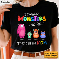 Personalized Mom I Created Monsters Shirt - Hoodie - Sweatshirt 25233 thumb 1