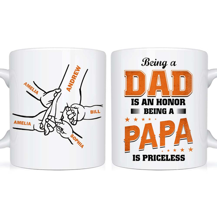 Personalized Gift For Proud Dad Mug 25234 1