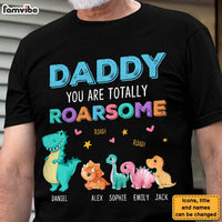 Personalized Dad You Are Totally Roarsome Shirt - Hoodie - Sweatshirt 25235 thumb 1