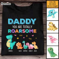 Personalized Dad You Are Totally Roarsome Shirt - Hoodie - Sweatshirt 25235 thumb 1
